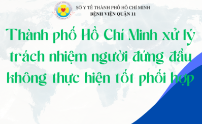 TP. Hồ Chí Minh xử lý trách nhiệm người đứng đầu không thực hiện tốt phối hợp